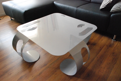 Table basse en Plexiglas par Sif & David création