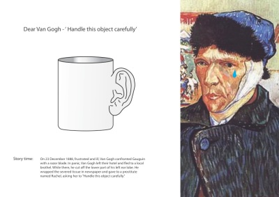 Tasse Dear Van Gogh par Mike Mak Design