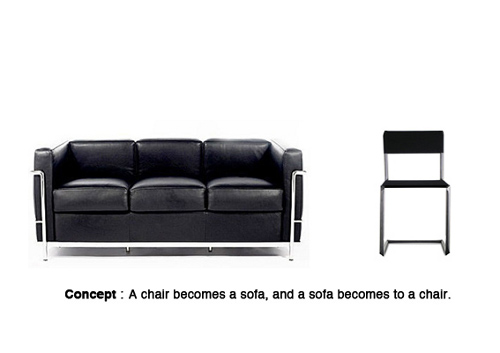 Sofa XXXX : du canapé à la chaise