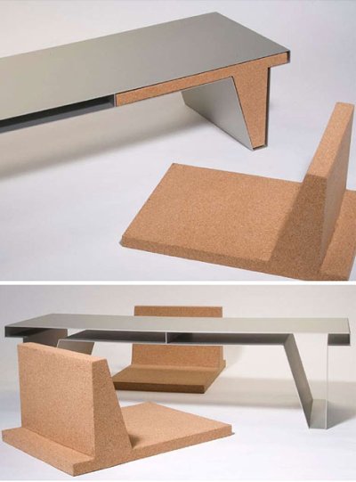 Table + chaises par Nathan Martell