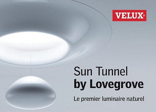 Sun Tunnel, terminé les pièces sombres par Velux