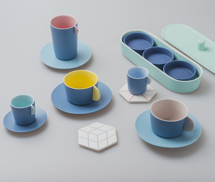 Gathering Series couleurs pour table par Chiandchi Studio