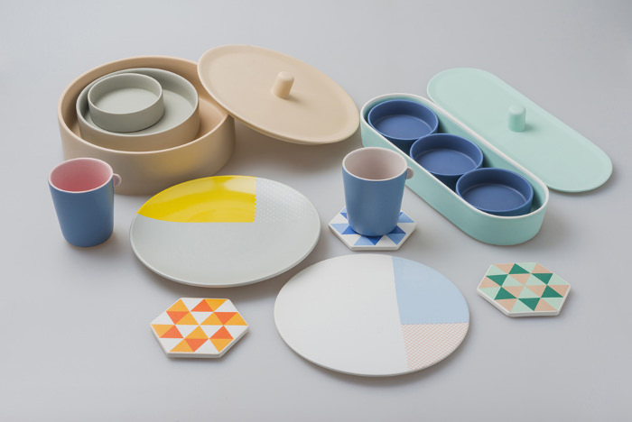 Gathering Series couleurs pour table par Chiandchi Studio