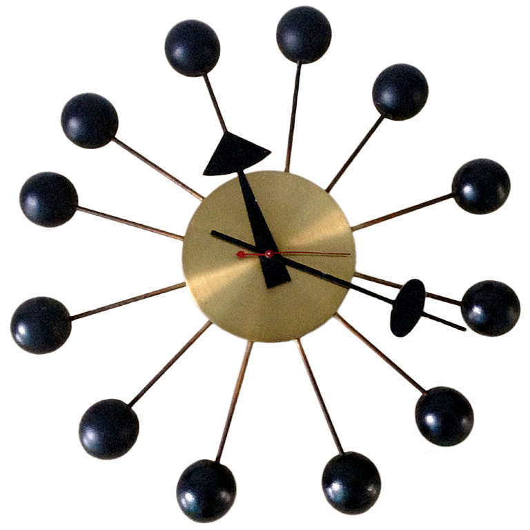 Ball Clock par Georges Nelson 1950