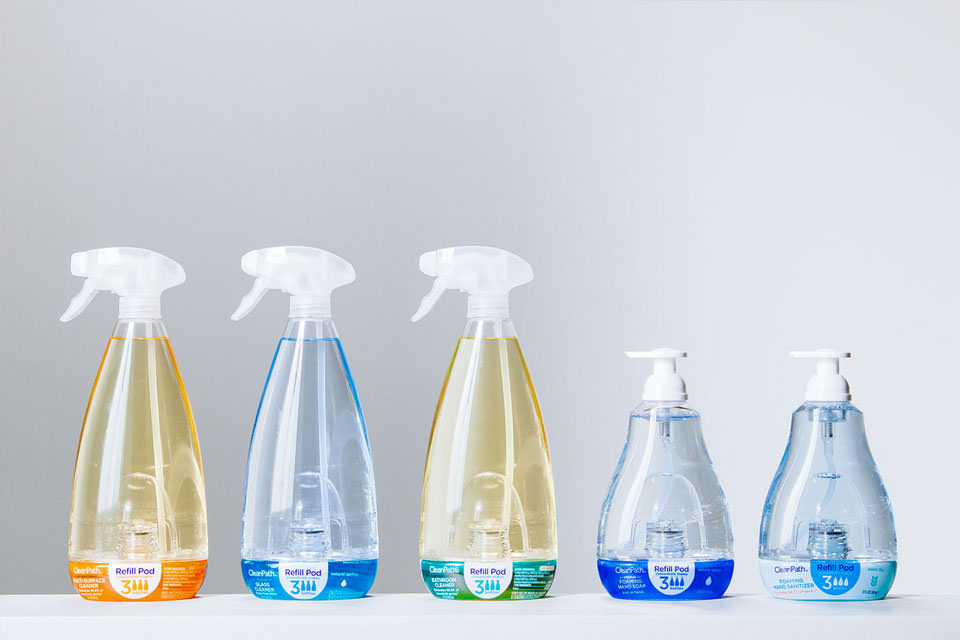 Replenish - Eco-Packaging & Produits d'entretien : Clean ways to clean