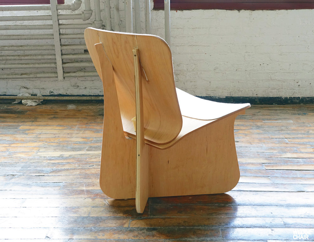 Wedge Chair par YaLun Lee