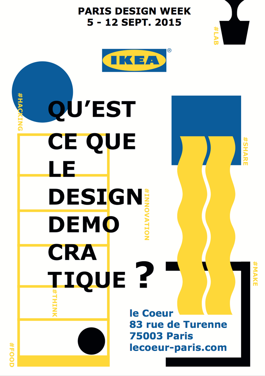 Democratic design by Ikea paris design week