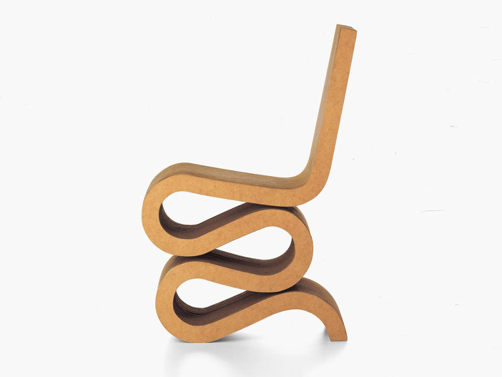 Histoire de Design : The Wiggle Side Chair par Frank Gehry 1972