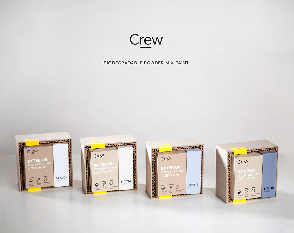 Packaging : Crew kit pour peinture par Alireza Jajarmi