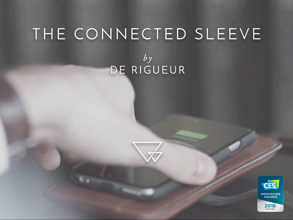 Crowdfunding : Connected Sleeve par De Rigueur
