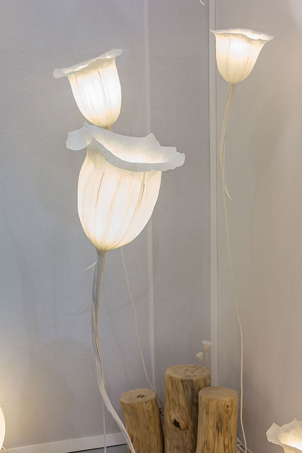 Lampes en papier par Charlot & Cie