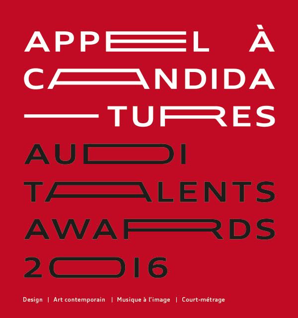Appel à candidatures : Audi Talents Awards 2016