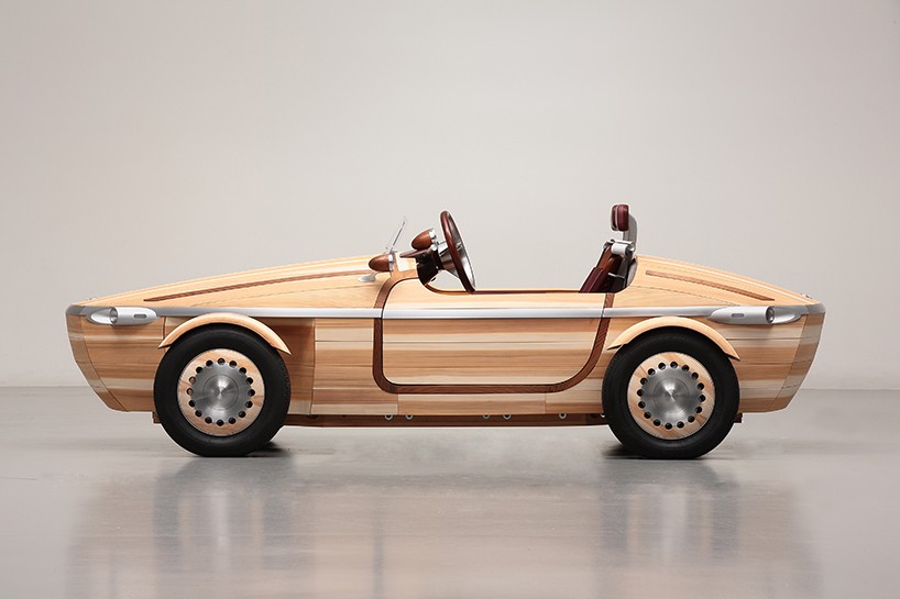 Preview Milan Design Week : Toyota Setsuna voiture en bois