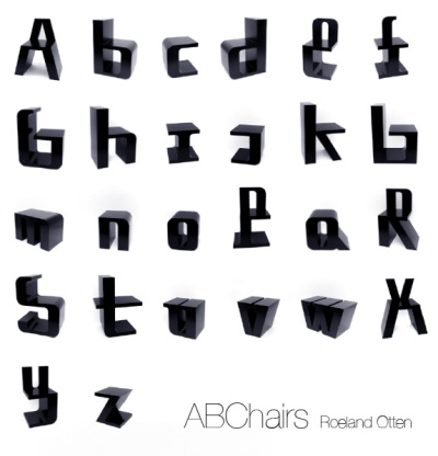 ABChairs par Roeland Otten, blog-espritdesign.com