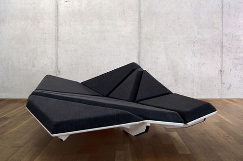 Canapé mouvant par Alexander Rehn