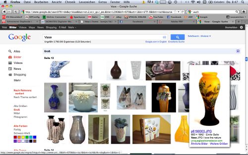 Vase Google par Daniel Michel