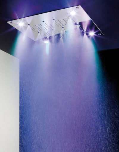 Spectacle eau et lumière par IB rubinetterie