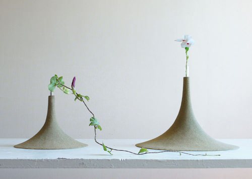 Vase de sable par Yukihiro Kaneuchi