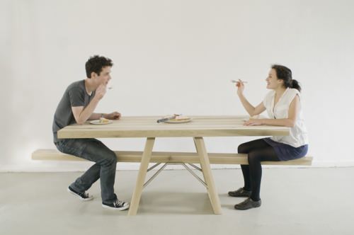 Table à bascule, Tafelwip par Marleen Jansen