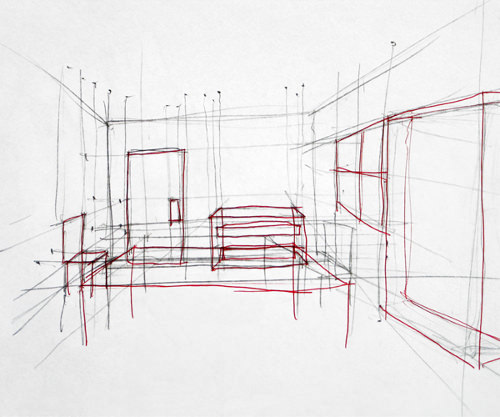 Du dessin à la chaise, de la chaise au dessin par Marta bakowski