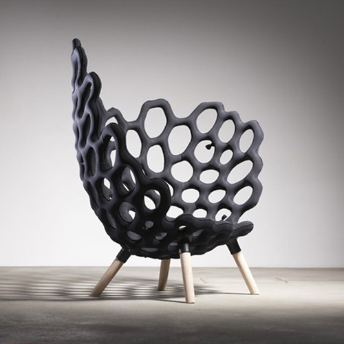 Textile Moulded Chair par le Studio Hausen