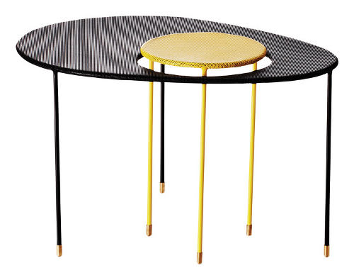 Kangourou table gigogne années 50 par Mathieu Matégot