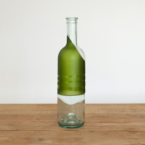 Design recyclé, le travail du verre par Lucirmás