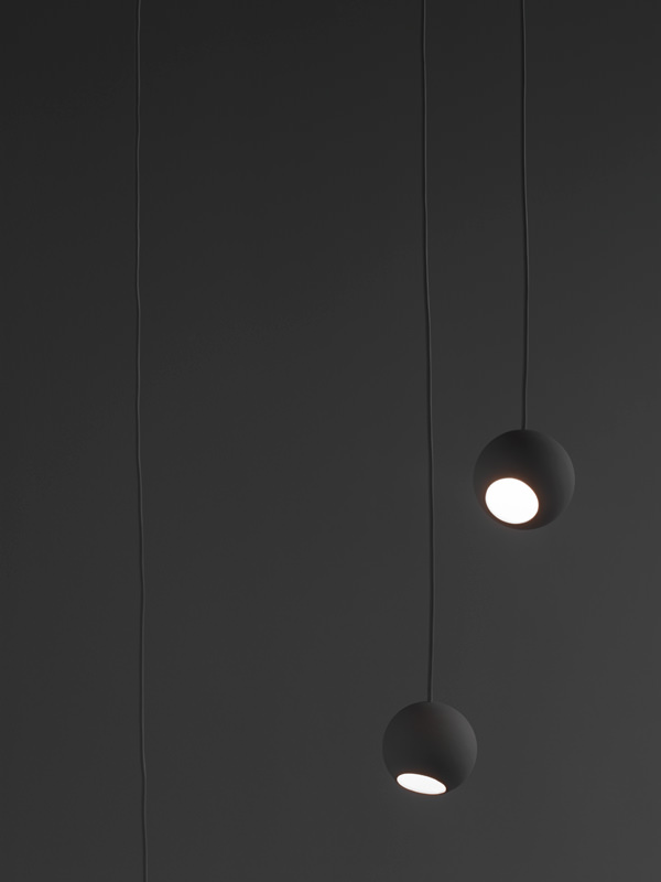 Globe luminaire pendentif et sphère par le Studio Vit