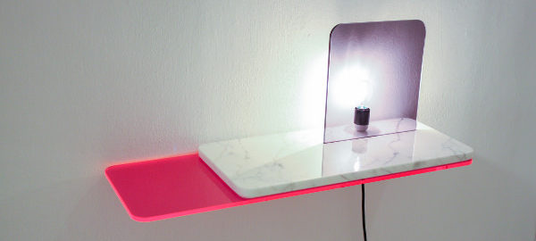 Stock Collection rencontre entre plexiglas et marbre par Giorgia Zanellato
