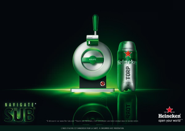 Marc Newson invente les Torps pour Heineken
