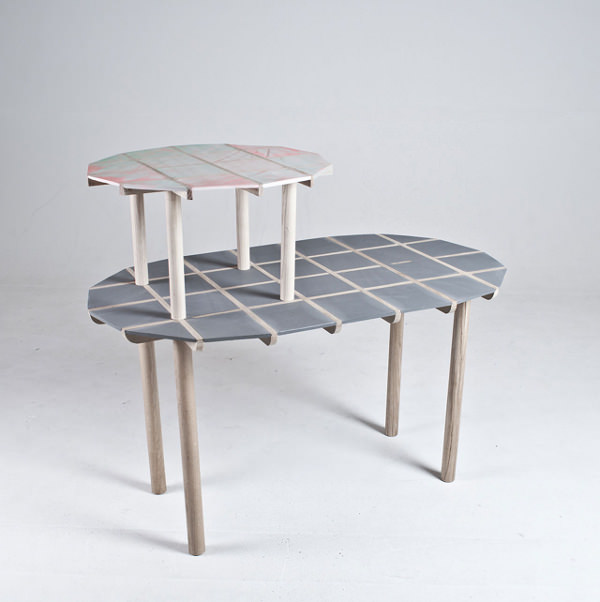 Timber la table à couler par Vincent Tarisien