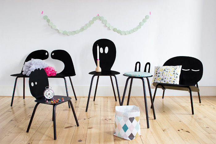 Collection Famille de chaises par Heju