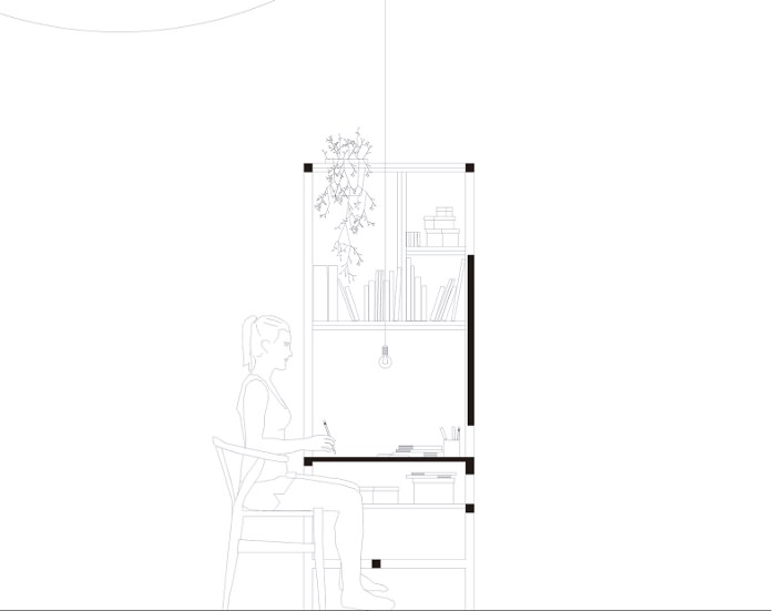 Aina meuble multifonctions par TEd'A arquitectes