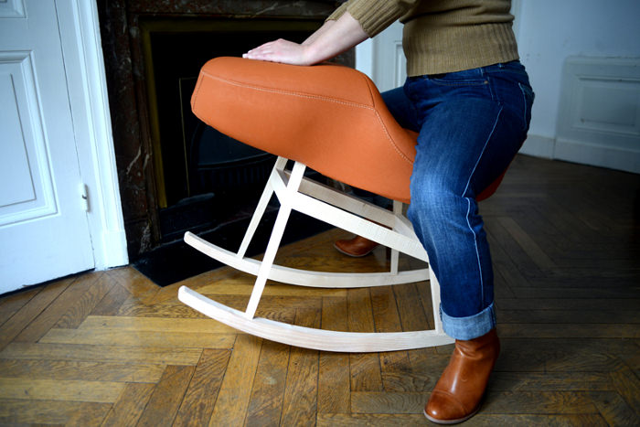 Le fauteuil à bascule DADA par Tiphaine Vasse