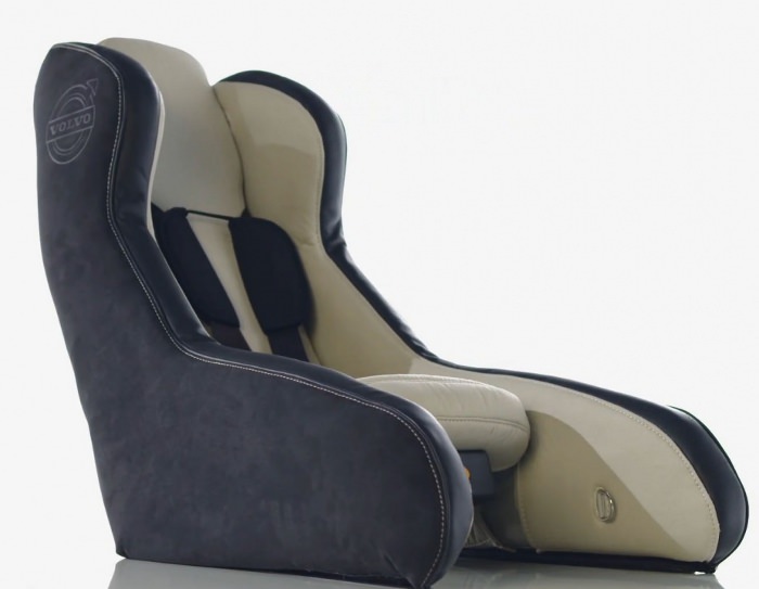 Volvo innove : le siège auto gonflable pour enfant