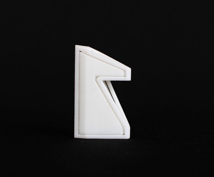 ZWEIG le jeu d'échec monochrome imprimé en 3D par BYAM