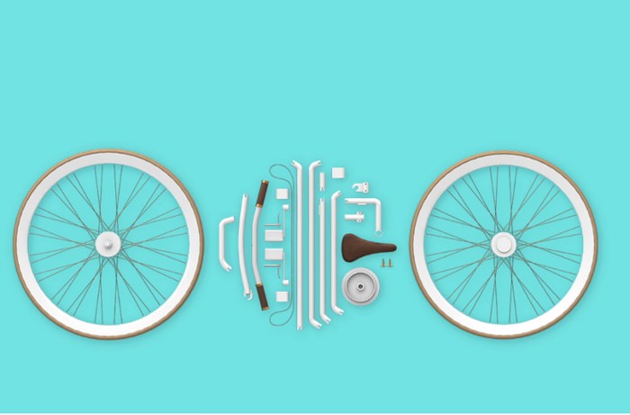 Kit Bike le vélo tenant dans un sac par Lucid Design