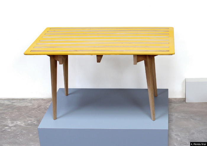 Projet étudiant : Table PLIO par Florian Dasras