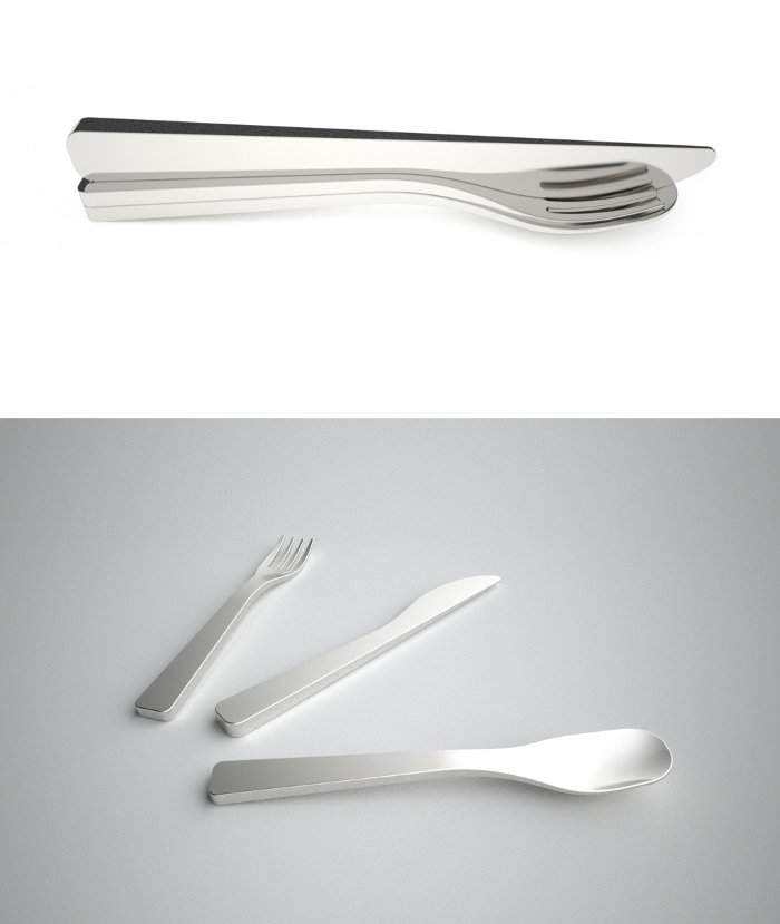Stacked Cutlery par Jamie Mclellan