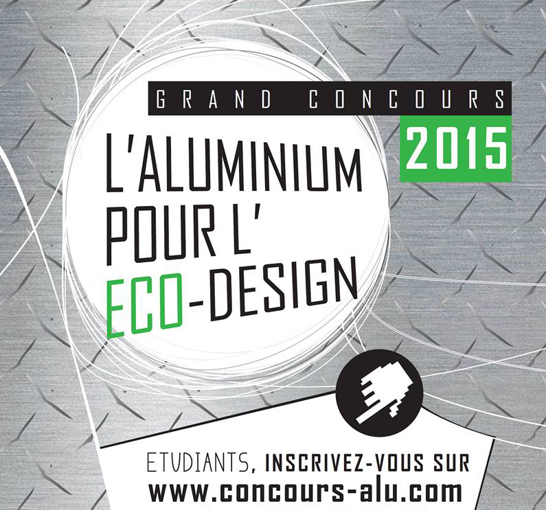 Concours : L'aluminium pour l'éco-design édition 2015