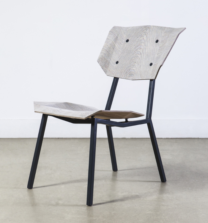 New Hybrids la chaise en papier NewspaperWood par Mieke Meijer