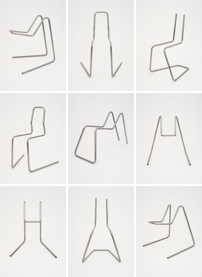 chaise design - Steel Tube Bending la chaise tube par Thomas Feichtner