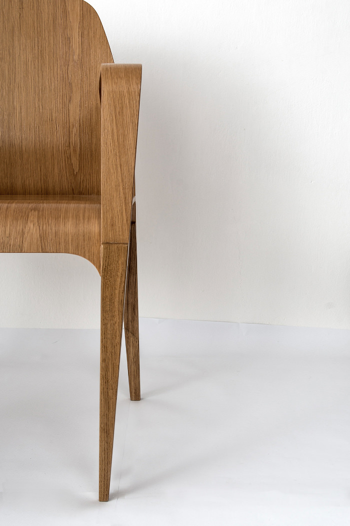 Projet étudiant : La chaise en bois par Julia Wilman