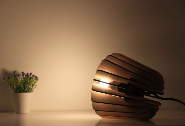 Oskar, une lampe modulable et éco-design par le Studio Louis Morgan