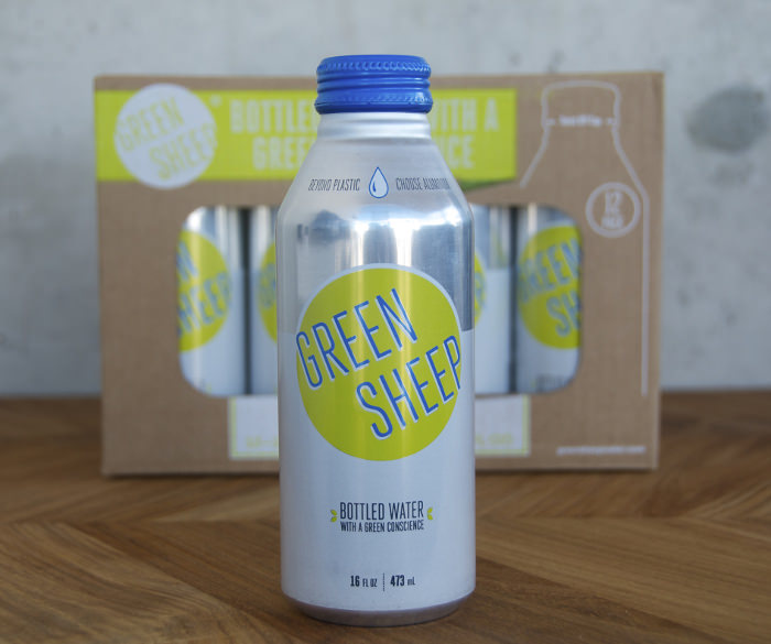Packaging : Les bouteilles d’eau minérale Green Sheep Water