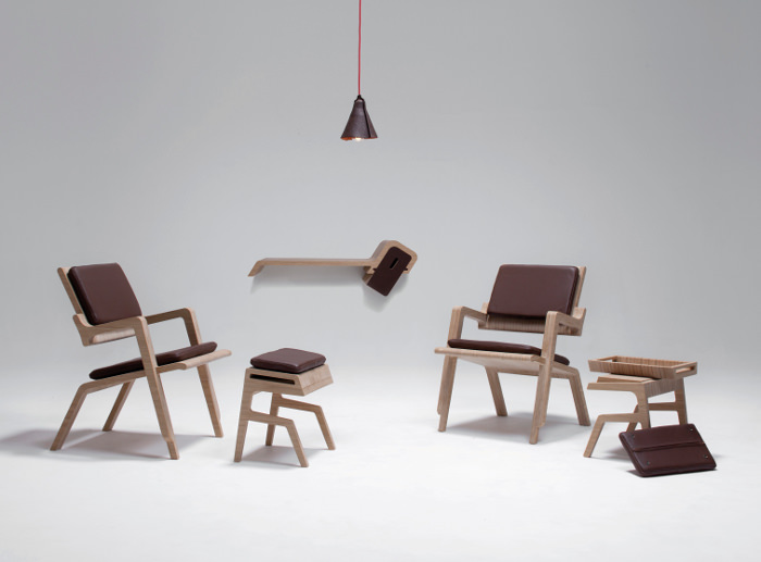Interview : Kenny Vanden Berghe designer belge - Leather & Wood