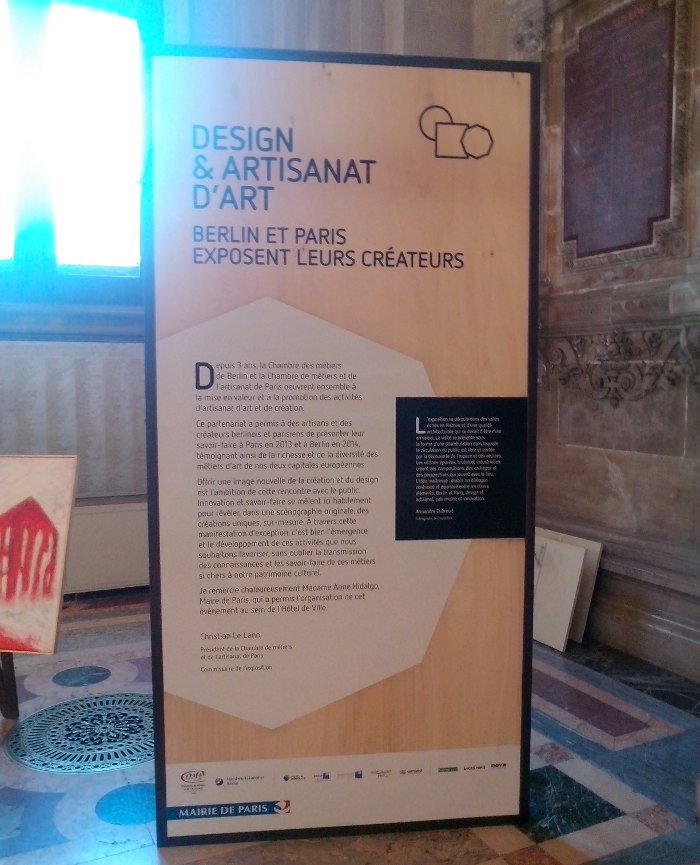 Exposition Design & Artisanat d’art Paris et Berlin Exposition Design & Artisanat d’art Paris et Berlin