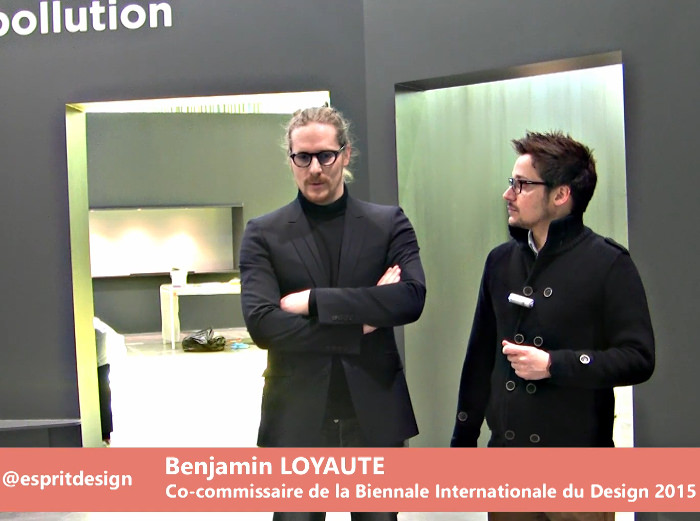 Interview : Benjamin Loyauté co-commissaire principal de la Biennale Design 2015