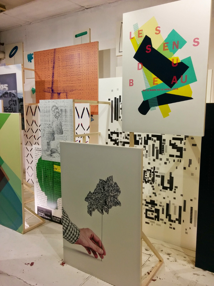 Interview Lucas et Sylvain créateurs de l'identité graphique Biennale Design 2015