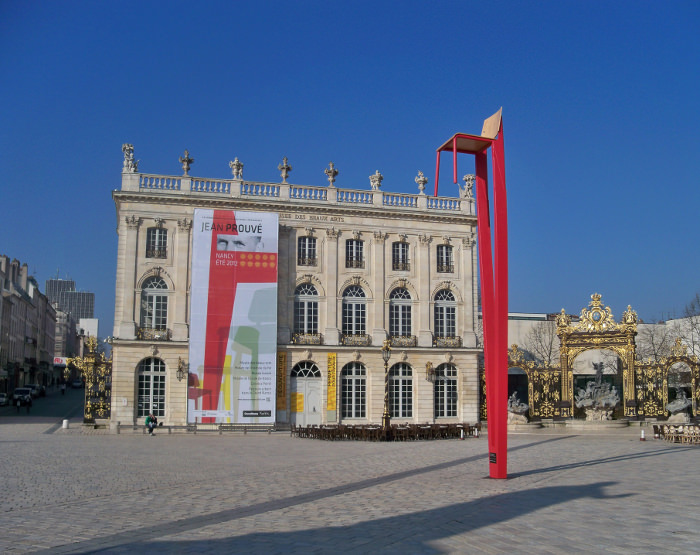 Place Stanislas, Nancy, 2012 - Réplique de la Chaise Métropole